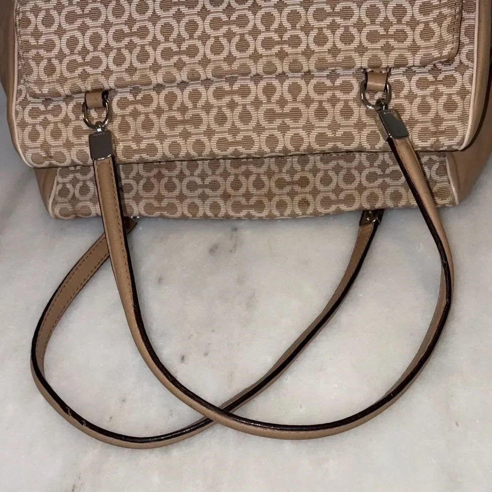 Coach Bag Purse Handbag Kimberly Needlepoint Carry All Crossbody Convert Tote